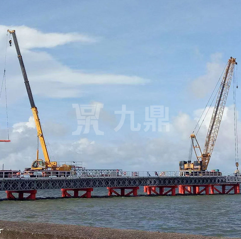 貝雷鋼橋設計好拼裝片數(shù)